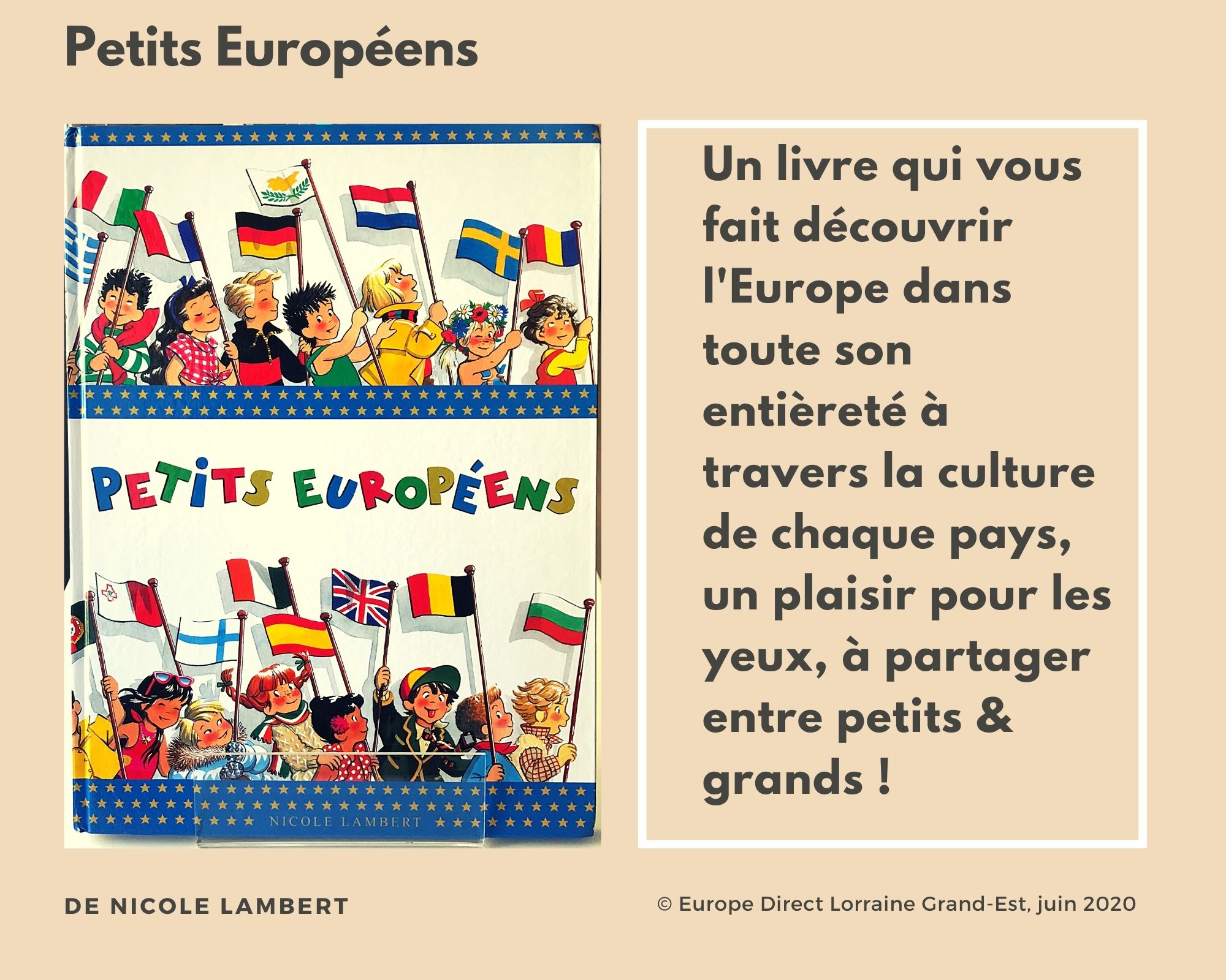 LIVRE EUROPEEN 1 Petits Européens