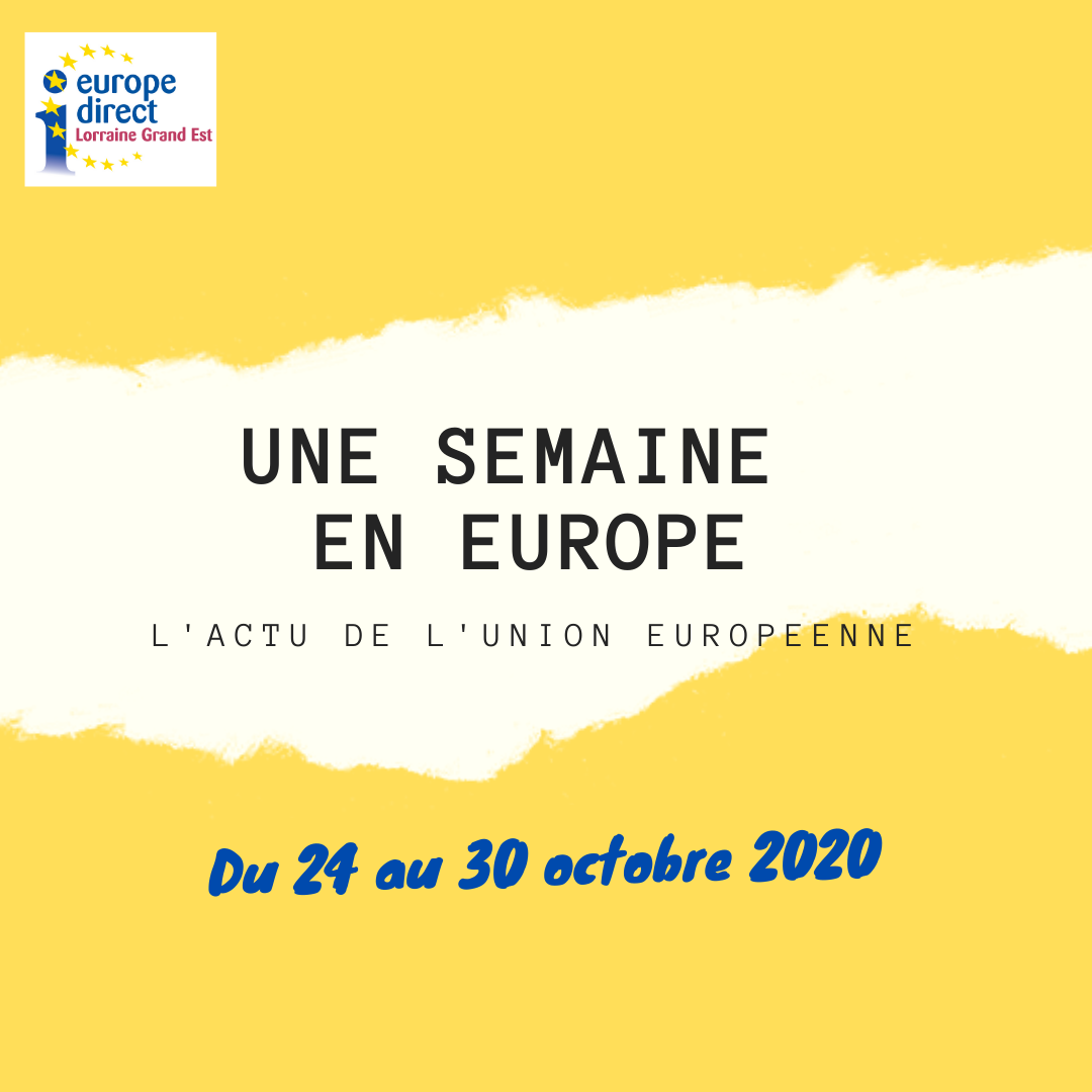 UNE SEMAINE EN EUROPE oct. 20 5 semaine