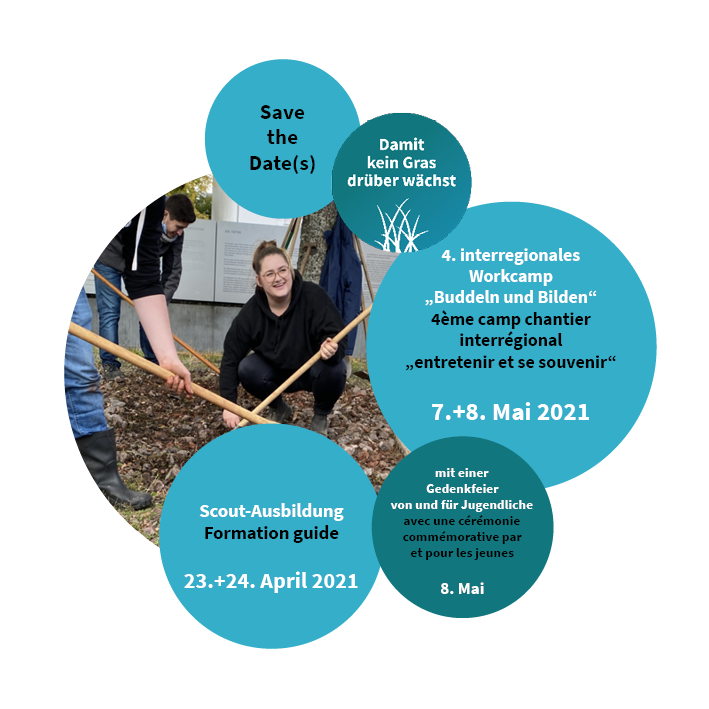 2021 02 01 Savethedates Workcamp Buddeln und bilden