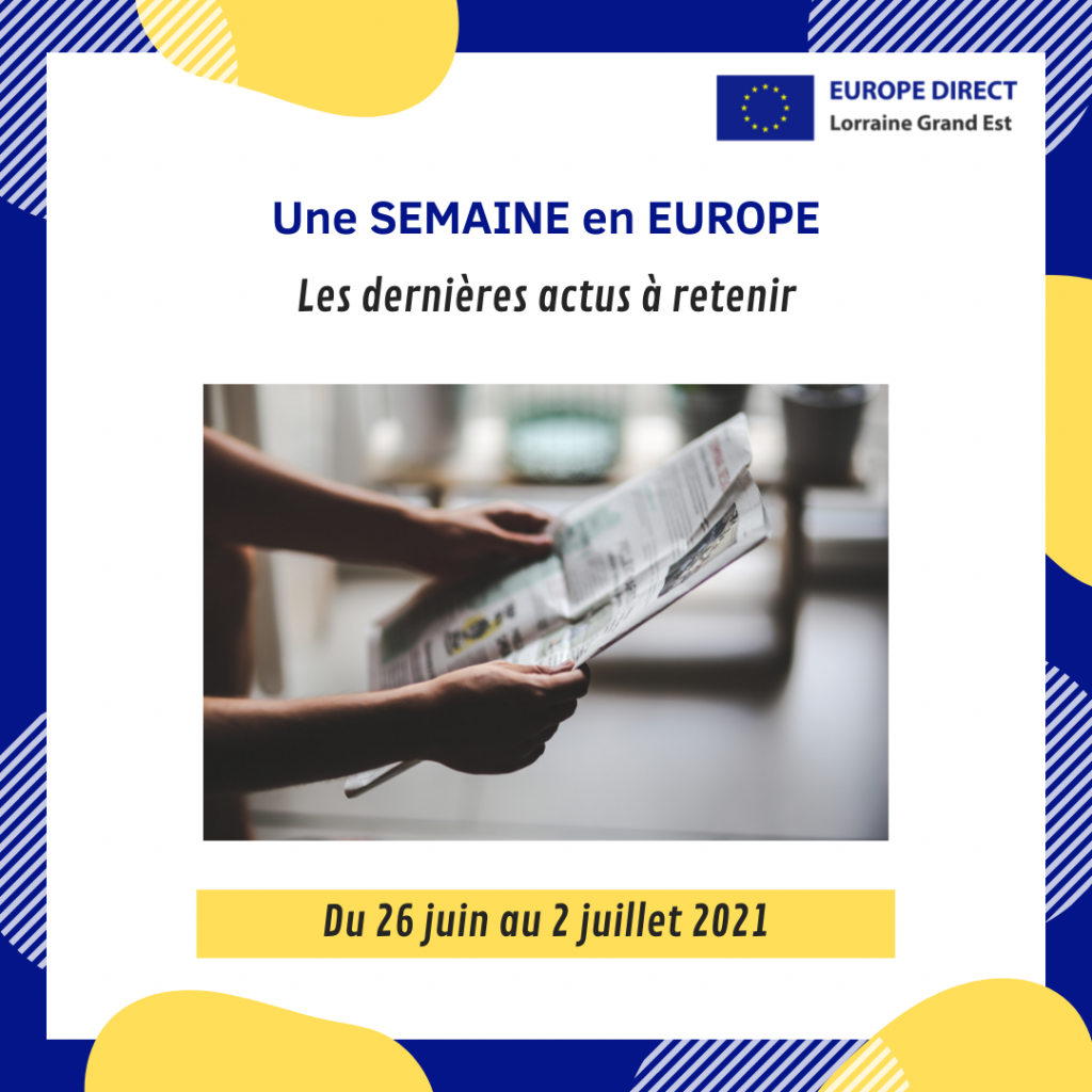 une semaine en europe