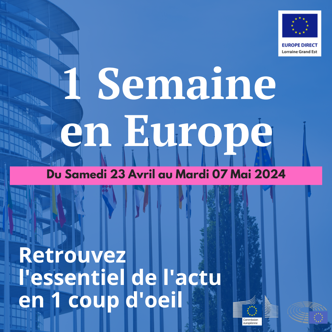 1 semaine en Europe