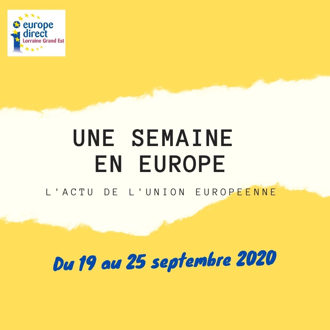 UNE SEMAINE EN EUROPE sept. 20 4ème semaine